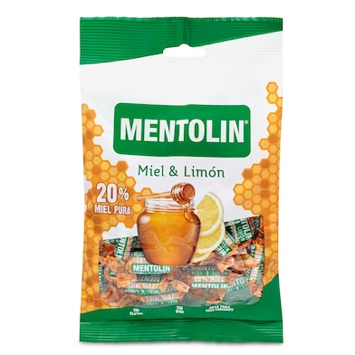 Caramelos de limón y miel Mentolin bolsa 100 g-0