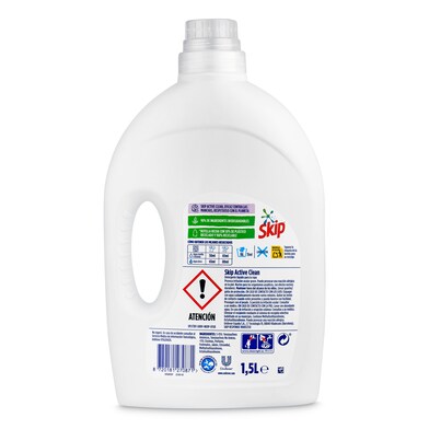 Detergente máquina líquido Skip botella 30 lavados-1