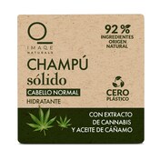 Champú sólido hidratante con cannabis y aceite de cáñamo Imaqe de Dia caja 60 g