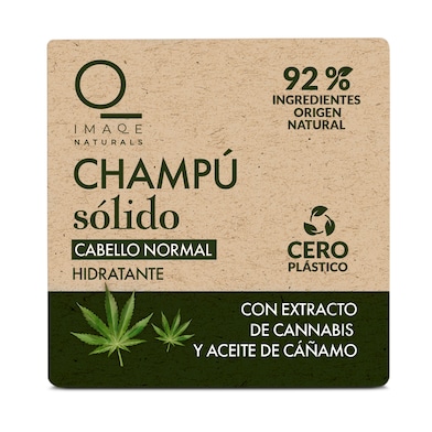 Champú sólido hidratante con cannabis y aceite de cáñamo Imaqe de Dia caja 60 g-0