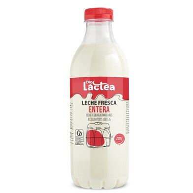Leche fresca entera Dia Láctea botella 1 l-1 Leche fresca entera Dia Láctea botella 1 l-1