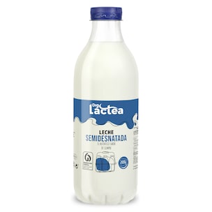 leche fresca semidesnatada botella 1 l