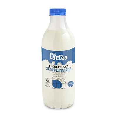 Leche fresca semidesnatada Dia Láctea botella 1 l-0