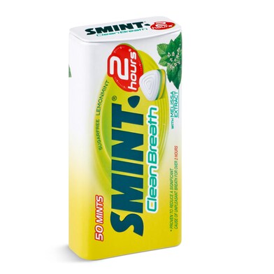 Caramelos de limón y menta sin azúcar Smint lata 35 g-0