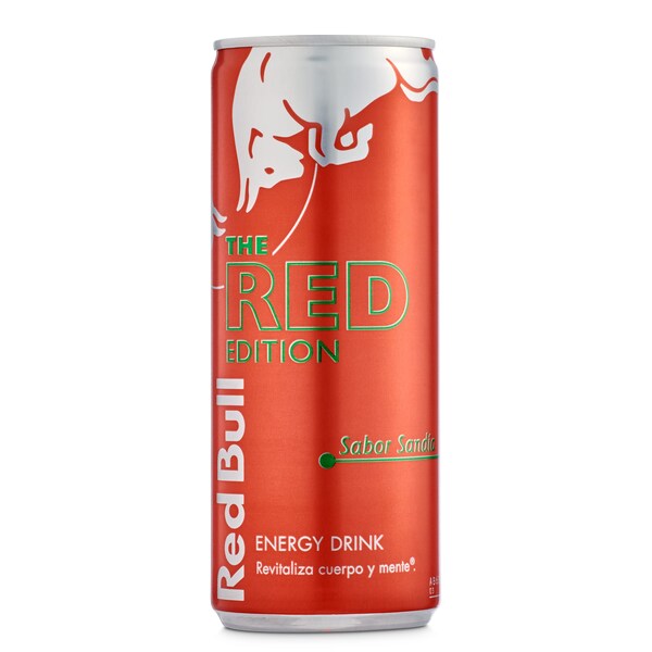 Bebida Energética Sabor Sandía Red Bull Lata 25 Cl.