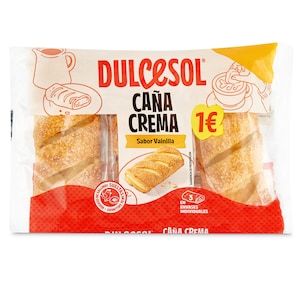 canas rellenas de crema 150 g