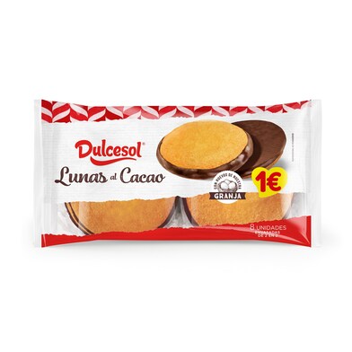 Lunas al cacao Dulcesol bolsa 4 unidades-0 Lunas al cacao Dulcesol bolsa 4 unidades-0