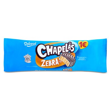 Chapelas zebra Dulcesol bolsa 180 g-0