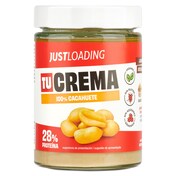 Crema de cacahuete Just loading frasco 500 g