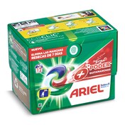 Detergente máquina todo en uno ultra oxi Ariel caja 12 lavados