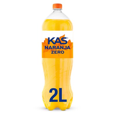 Refresco de naranja zero Kas botella 2 l-0