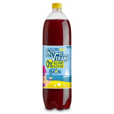 Tinto de verano sin alcohol con limón Dia botella 1.5 l-0