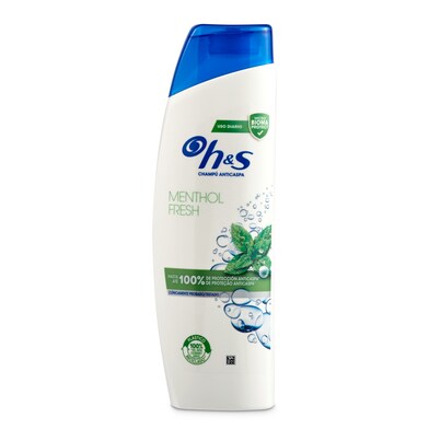 Champú anticaspa menthol fresh H&s botella 230 ml-0 Champú anticaspa menthol fresh H&s botella 230 ml-0