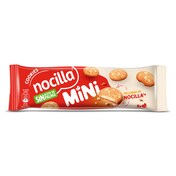 Mini galletas rellenas con crema de leche Nocilla bolsa 64 g