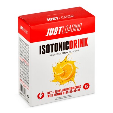 Bebida isotónica sabor limón Just loading caja 30 g-0 Bebida isotónica sabor limón Just loading caja 30 g-0
