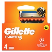 Recambio maquinilla de afeitar fusion5 Gillette 4 unidades