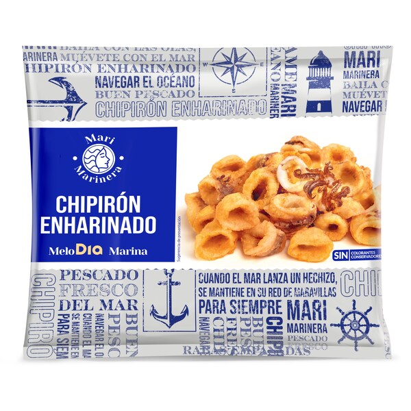 Chipirón Enharinado Dia Mari Marinera Bolsa 250 Gr.