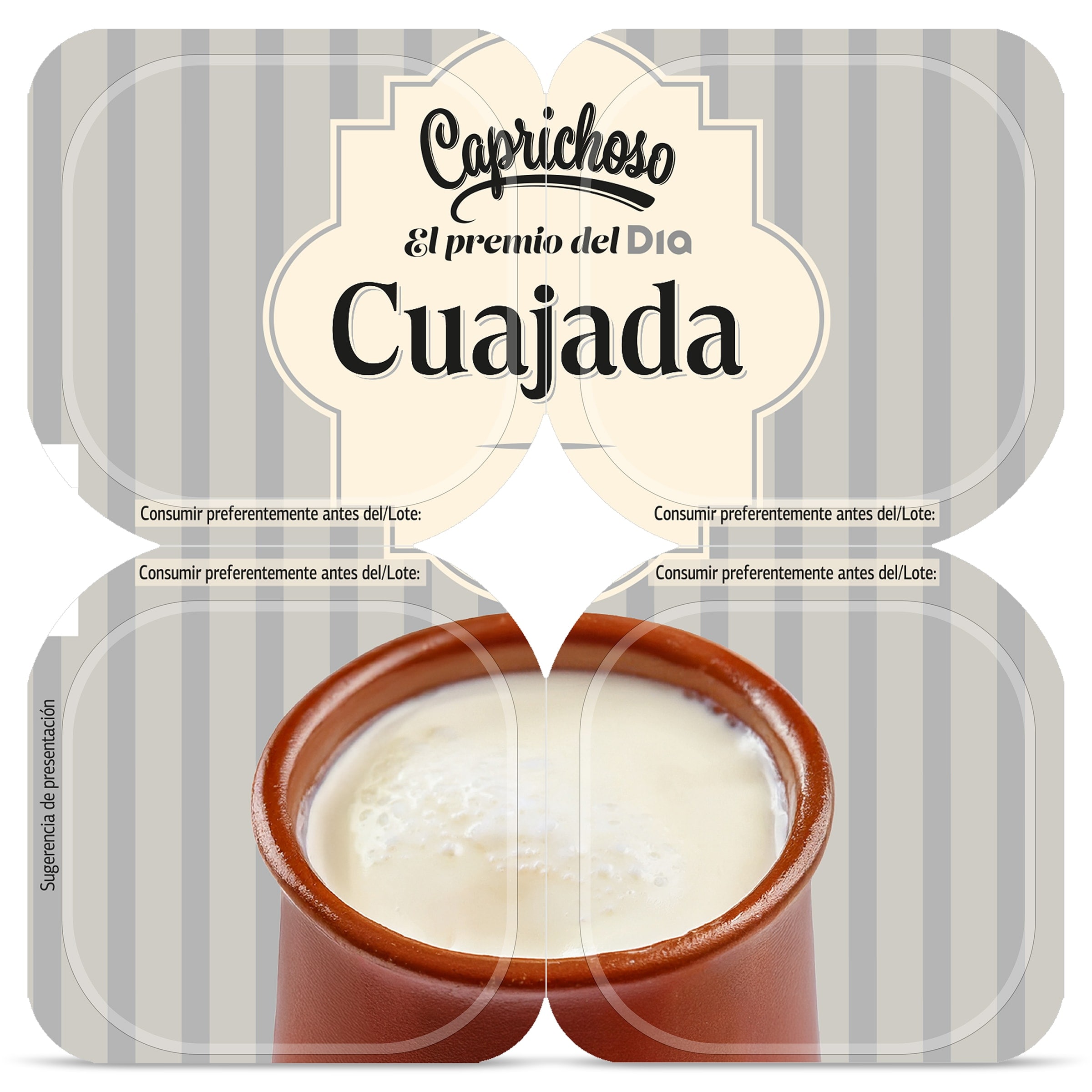 Cuajada Dia Caprichoso 4 x 125 g