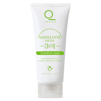 Exfoliante facial 3 en 1 kaolín y aloe Imaqe de Dia tubo 100 ml-0