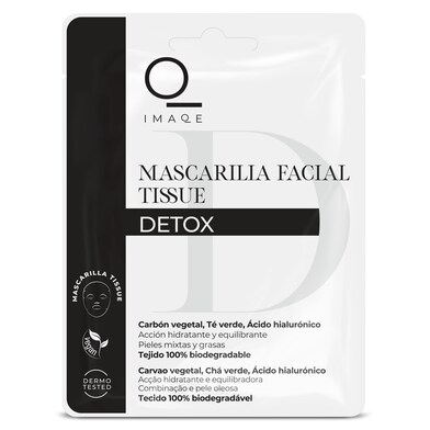 Mascarilla facial detox tissue Imaqe de Dia sobre 1 unidad-0