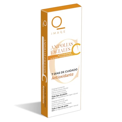 Ampollas faciales vitamina c  y ácido tranexámico pack Imaqe de Dia caja 7 x 2 ml-0