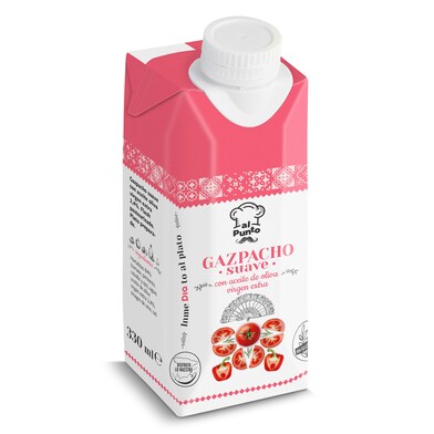 Gazpacho suave Al Punto Dia brik 330 ml-0 Gazpacho suave Al Punto Dia brik 330 ml-0