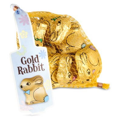 Conejos de chocolate de Pascua Laica malla 70 g-0