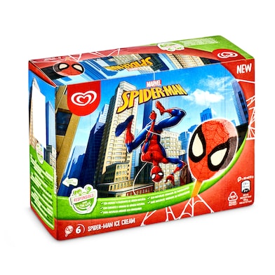 Helado spiderman stick Frigo caja 210 g-0