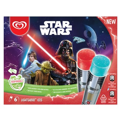 Helado Star Wars Calippo caja 510 g-0 Helado Star Wars Calippo caja 510 g-0