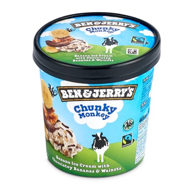 Helado chunky monkey Ben & Jerry's tarrina 465 ml-0 Helado chunky monkey Ben & Jerry's tarrina 465 ml-0