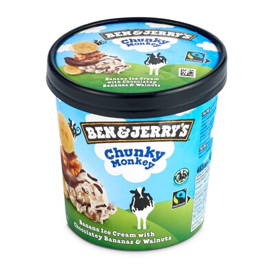 Helado chunky monkey Ben & Jerry's tarrina 465 ml-0