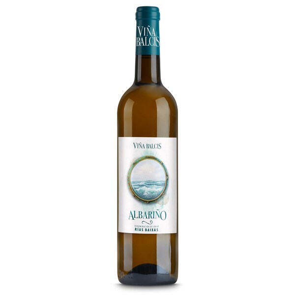 Vino Blanco Albariño DO Rías Baixas Viña Balcis 75 Cl.