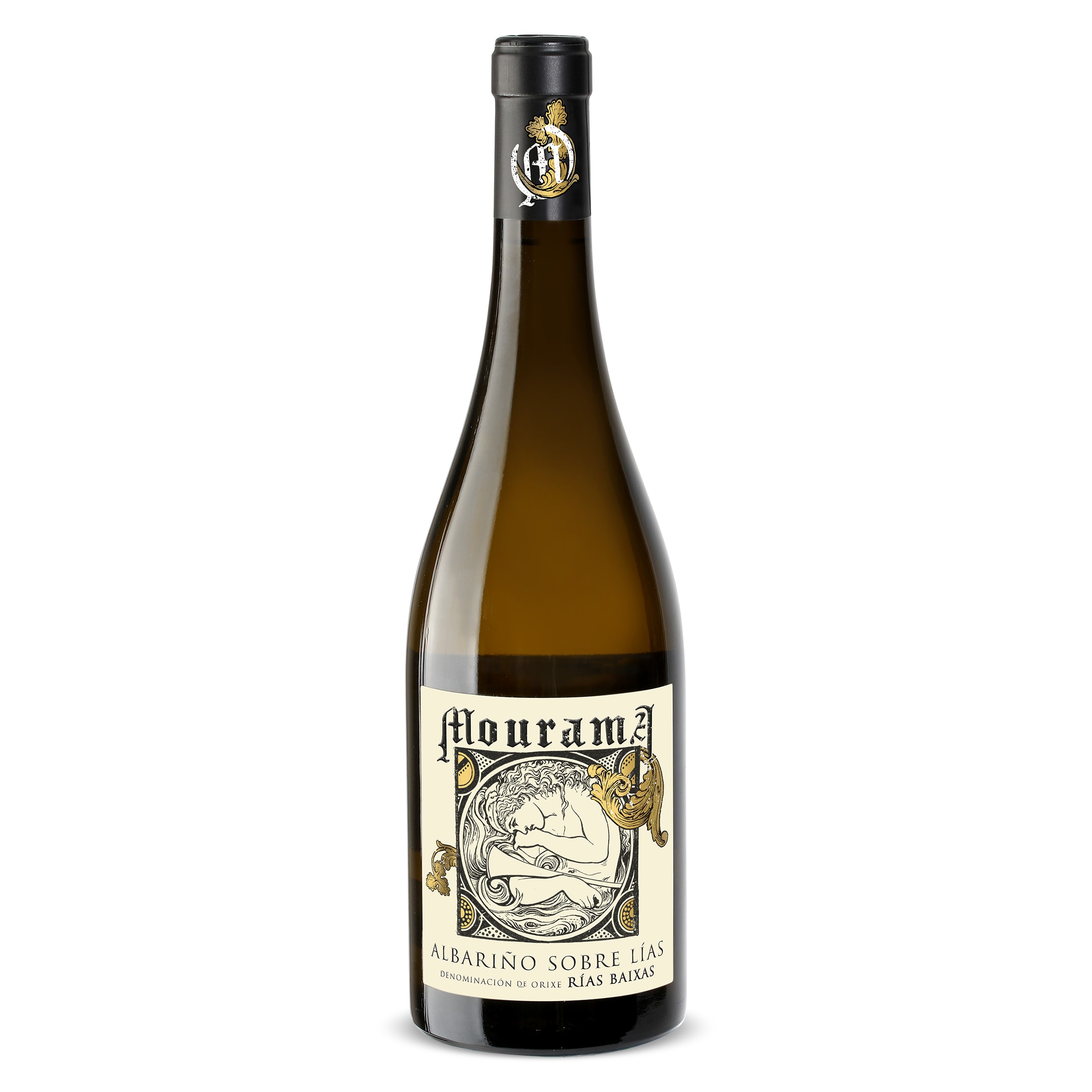 Vino blanco albariño D.O. Rías Baixas Mourama botella 75 cl