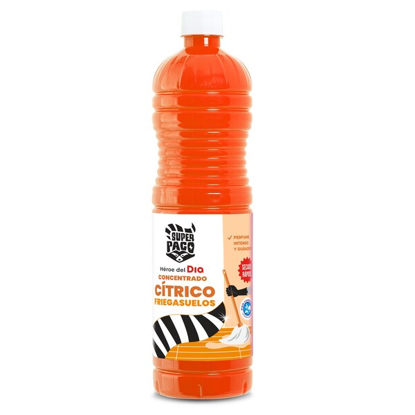 Friegasuelos Concentrado Cítrico Dia Super Paco 1 Lt.