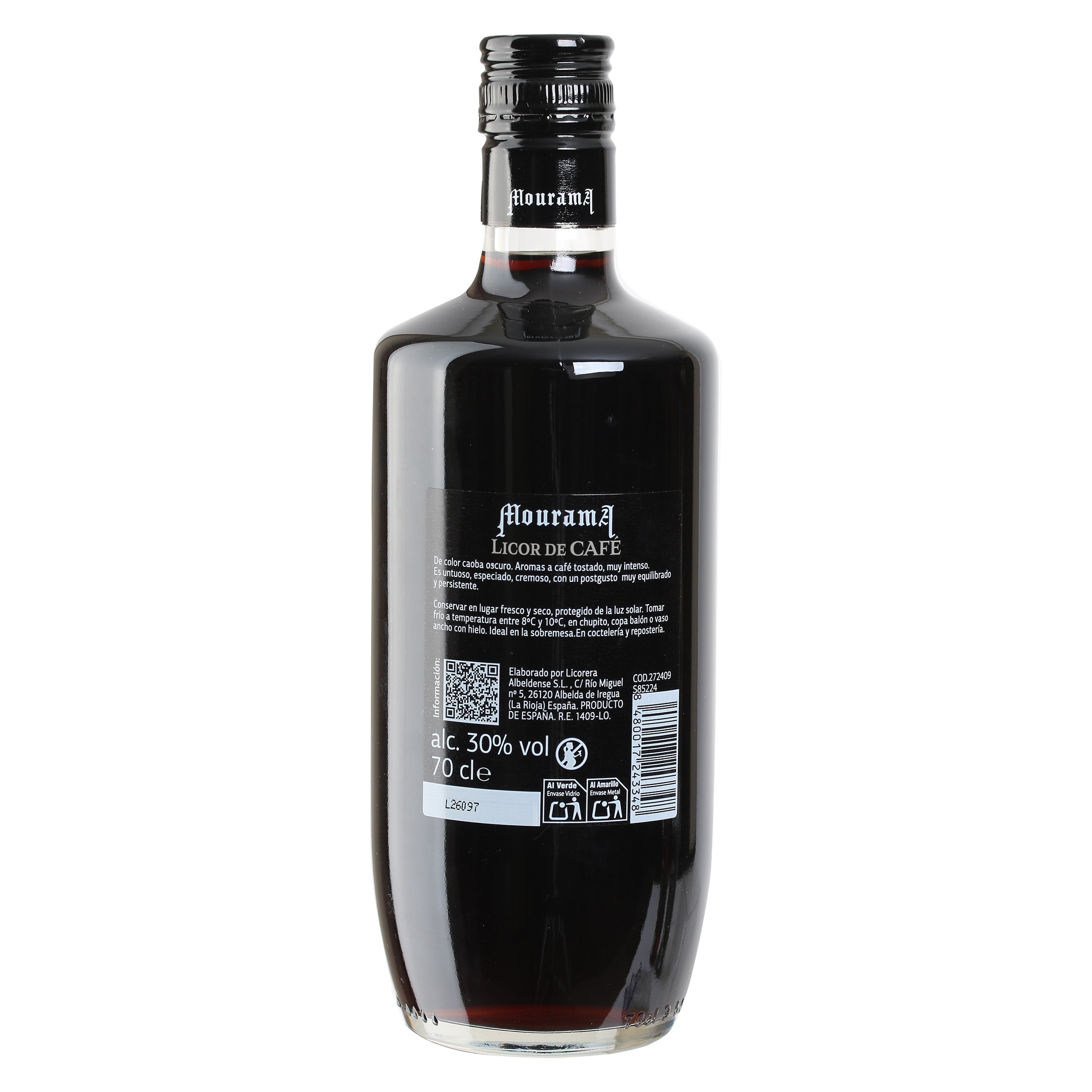 Licor de café Mourama 70 cl