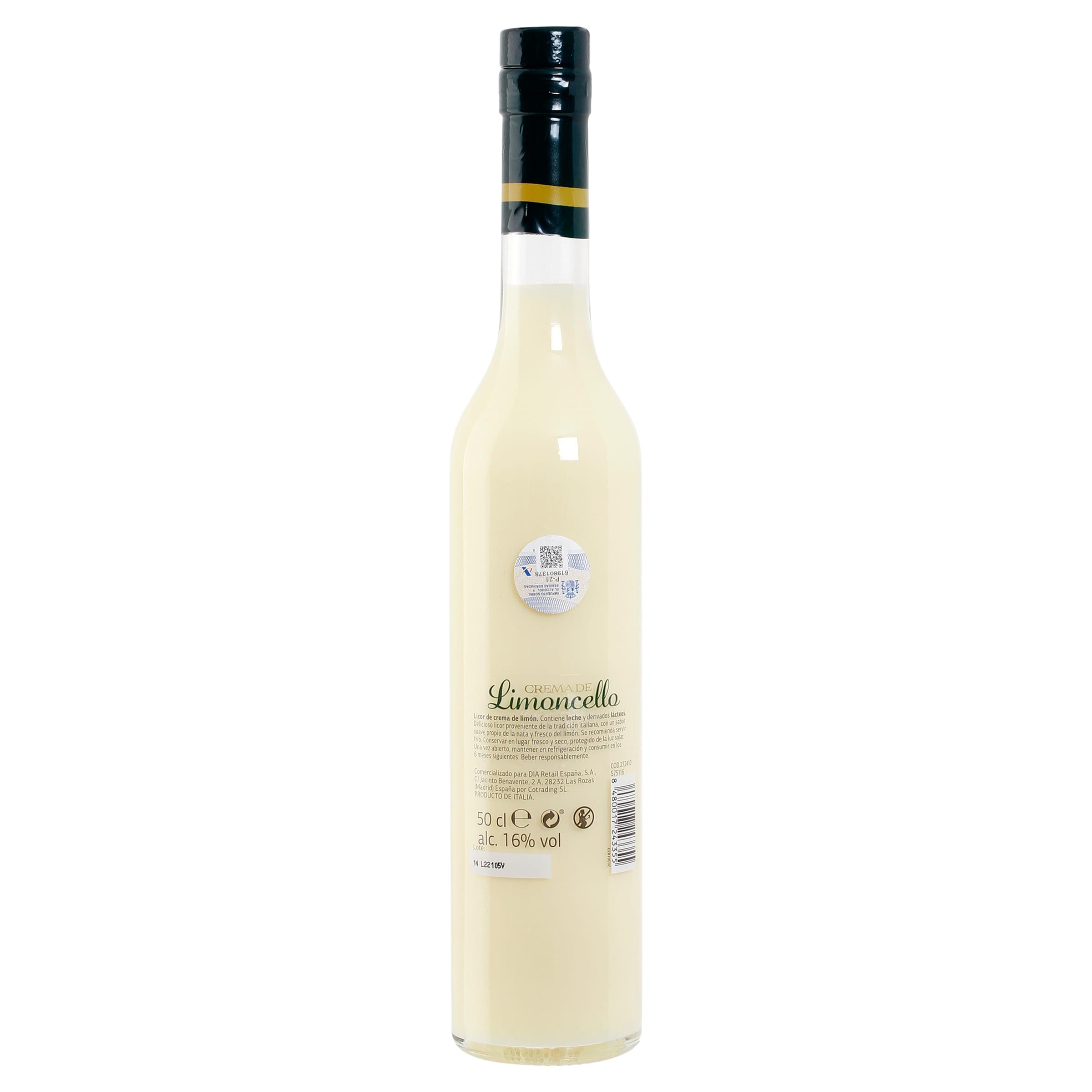 Crema de limoncello Alvini 50 cl