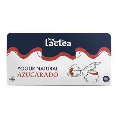 Yogur natural azucarado Dia Láctea pack 8 x 125 g-1