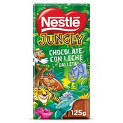 Chocolate con leche y galleta Nestlé Jungly 125 g