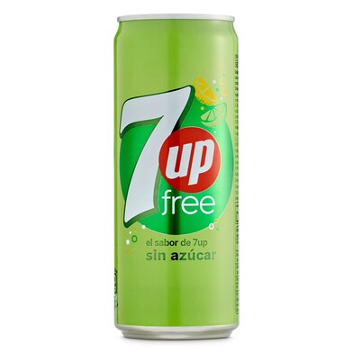 Refresco de lima limón zero Seven up lata 33 cl-0 Refresco de lima limón zero Seven up lata 33 cl-0