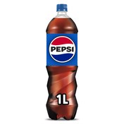 Refresco de cola clásica Pepsi botella 1 l