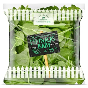 brotes de espinaca baby 70 g