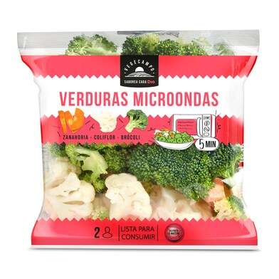 Verduras para microondas 3 ingredientes Vegecampo de Dia bolsa 300 g-0