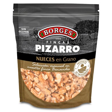 Nueces grano pizarro Borges bolsa 160 g-0 Nueces grano pizarro Borges bolsa 160 g-0