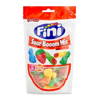Golosinas sour boom mix Fini bolsa 165 g-0
