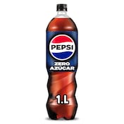 Refresco de cola zero Pepsi botella 1 l