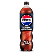 Refresco de cola zero Pepsi botella 1 l