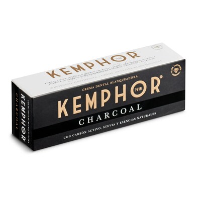 Pasta de dientes blanqueante con carbón activo Kemphor tubo 75 ml-0 Pasta de dientes blanqueante con carbón activo Kemphor tubo 75 ml-0