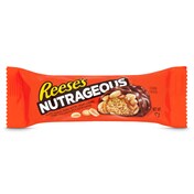 Barrita de chocolate con leche, cacahuete y caramelo nutrageous Reese's bolsa 47 g