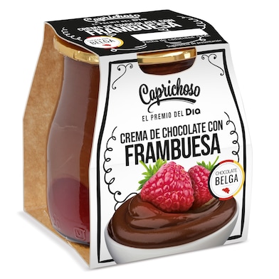 Crema de chocolate y frambuesa Caprichoso Dia tarrina 125 g-0