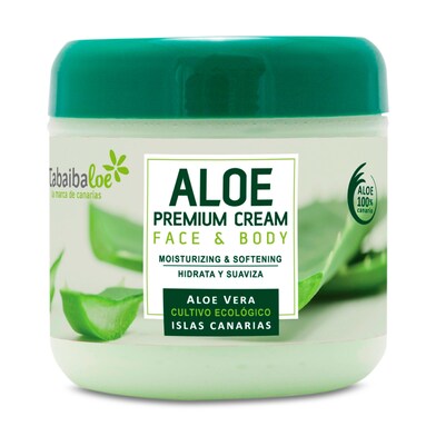 Crema hidratante cara y cuerpo aloe Tabaibaloe frasco 300 ml-0